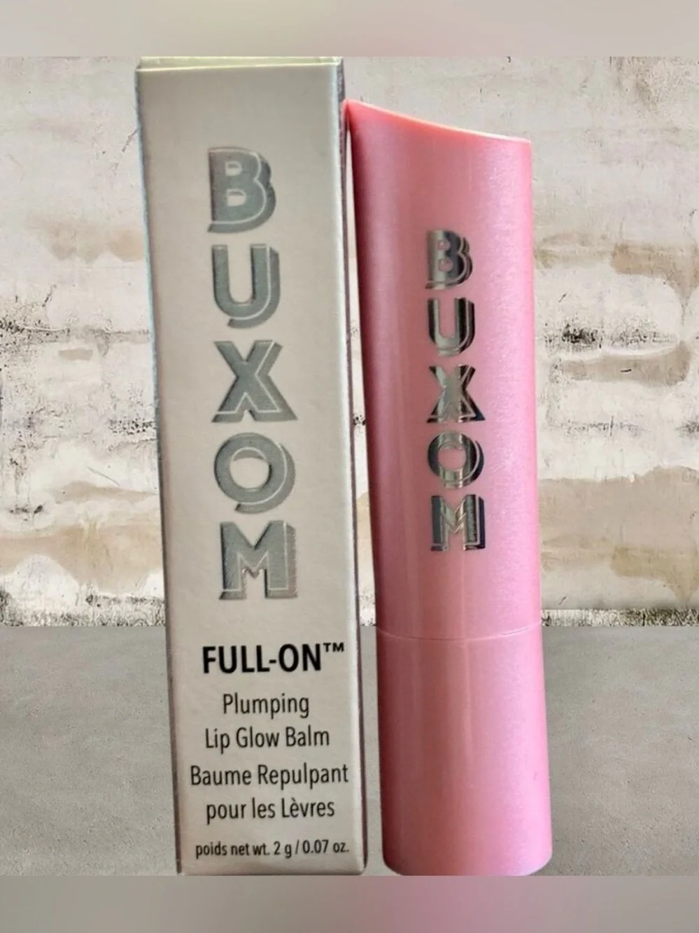 Buxom Full-On Plumping Lip Glow Balm — Rose All Day